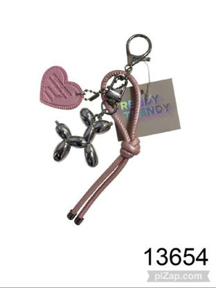 Imagen de LLAVERO TRENDY CORAZON+PERRITO+CORREA 3.26